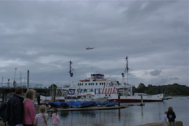 The Coastguard Helicopter approaches. DSC05996.JPG